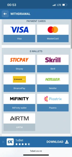 1xBet Casino withdrawal