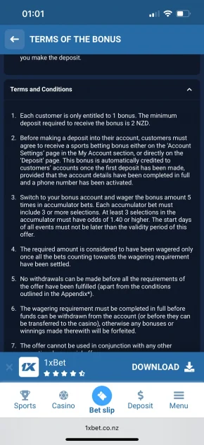 1xBet Casino Bonus