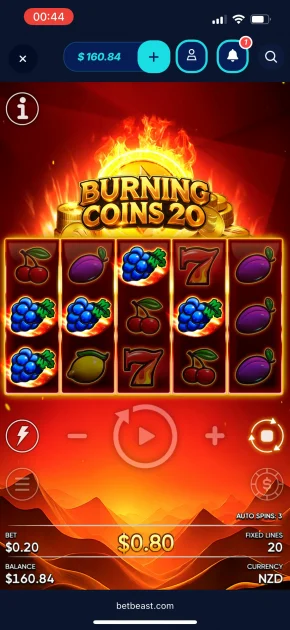 BetBeast Casino game
