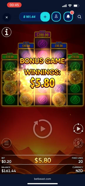 BetBeast Casino game