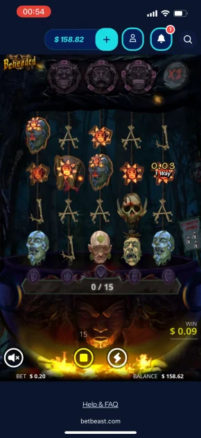 BetBeast Casino game