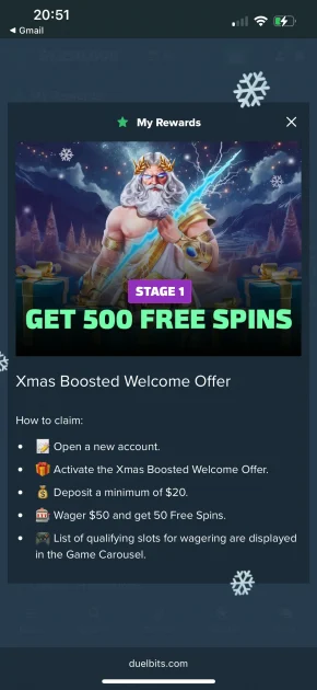 Duelbits Casino Bonus