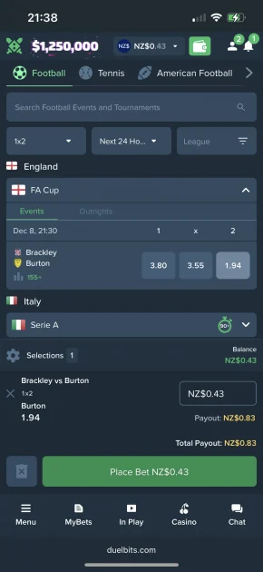 Duelbits Casino Game