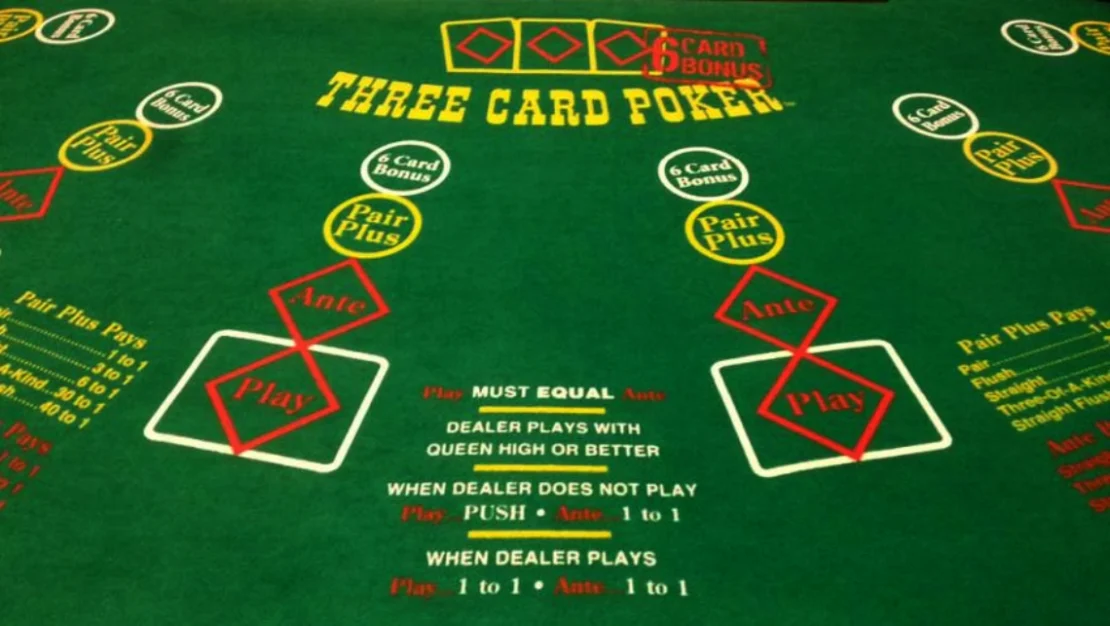 how to play three card poker