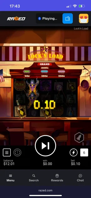 Razed Casino Game