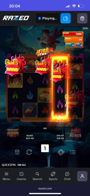 Razed Casino Game