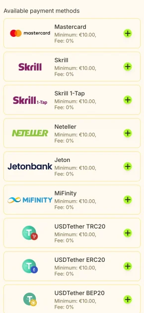 Vinyl Casino deposit