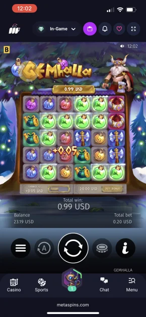 MetaSpins Casino Game