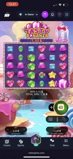 MetaSpins Casino Game