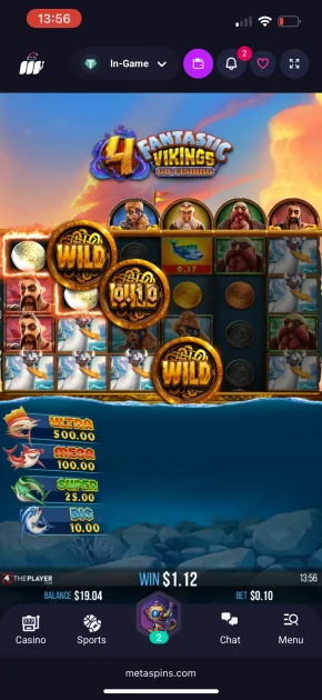 MetaSpins Casino Game