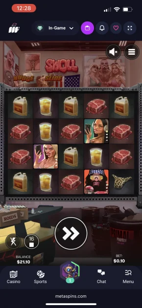 MetaSpins Casino Game