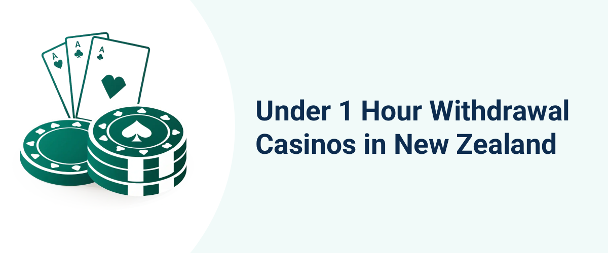 under 1 hour withdrawal casinos in new zealand