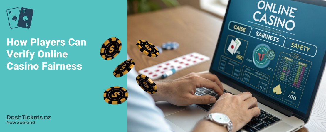 how players can verify online casino fairness