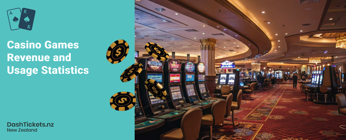casino games revenue and usage statistics
