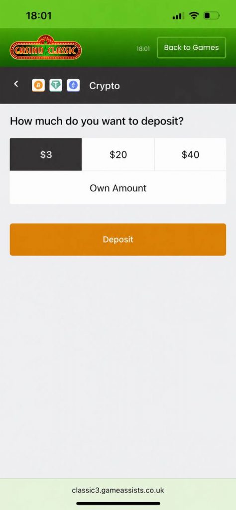 casino classic cashier