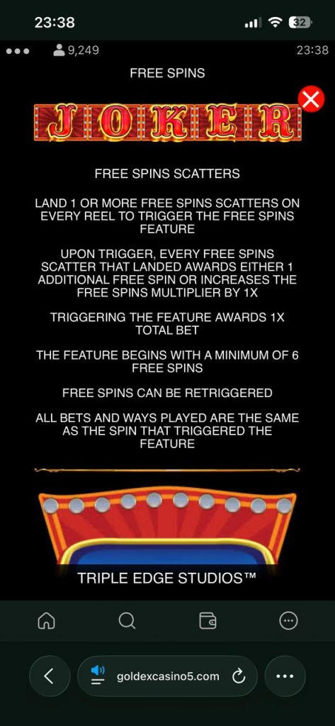 free spins scatter fire and roses joker slot