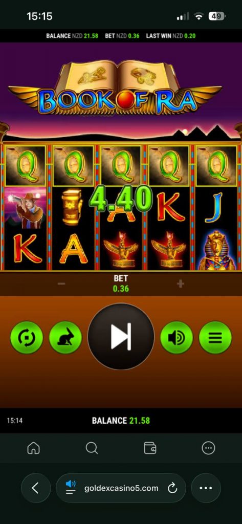 4.40 win book of ra