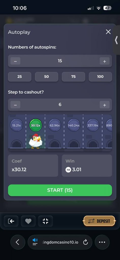 autospins chicken road