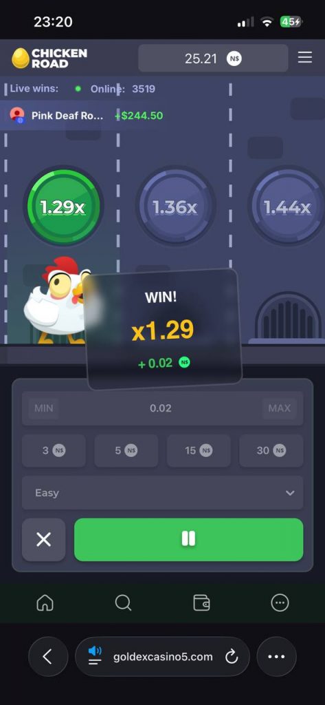 chicken road inout