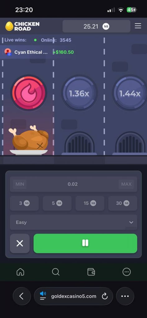 chicken road lose