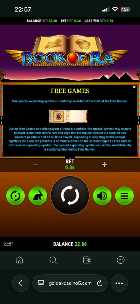 free games rules book of ra