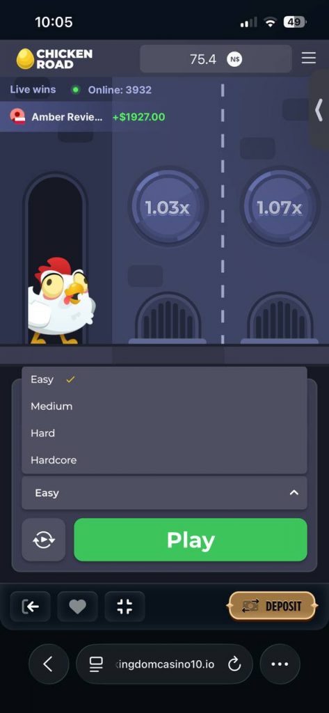 levels chicken road