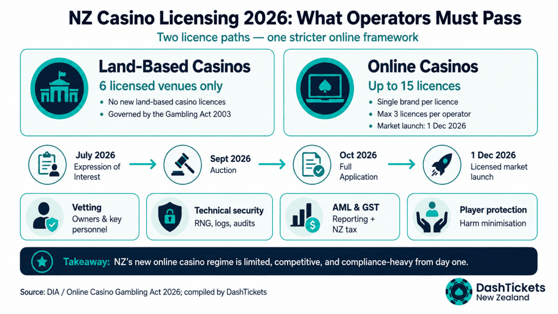 nz casino licensing 2026 roadmap