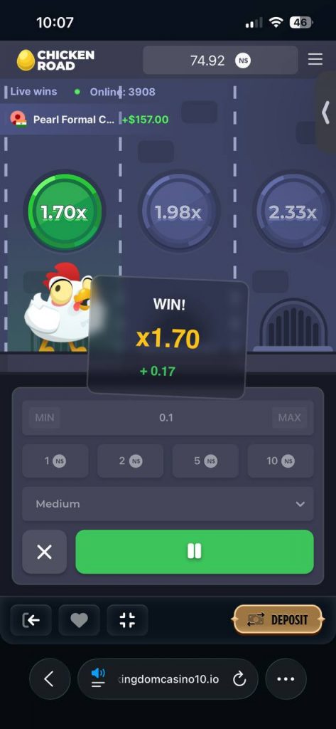 win chicken road